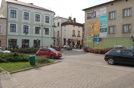 Skrzyżowanie ulic Krakowskiej i Garncarskiej
