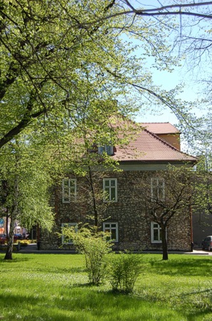 Lamus dworski - budynek główny muzeum